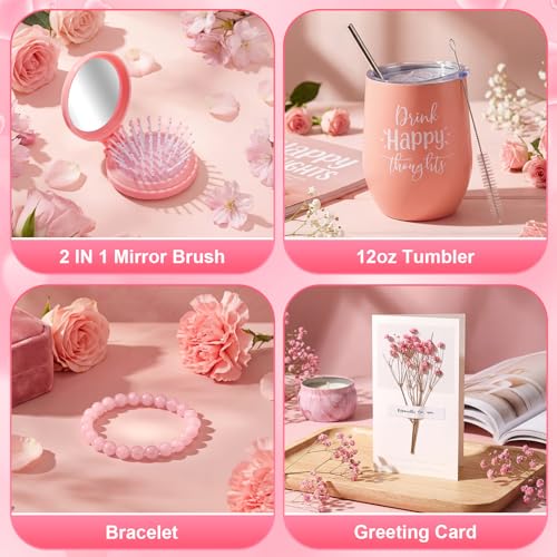 Mother's Day Gifts 11 Pcs Spa Gift Basket Self Care Set with Hooded Bathrobe Relaxing Bath Gift Set Pampering Spa Gifts for Mom Wife Grandma, Birthday Get Well Soon Thinking of You Stress Relief Care Package