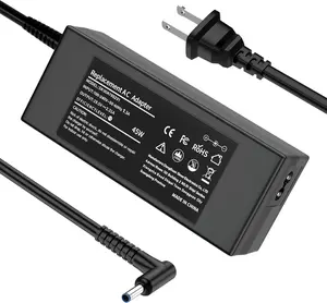 45W AC Adapter Laptop Charger Compatible for  Pavilion X360 Charger m3-u103dx m3-u001dx 11-n010dx 13-a010dx 13-a110dx 13-s128nr 14m-ba013dx 15-br095ms Notebook Convertible PC Power  Cord