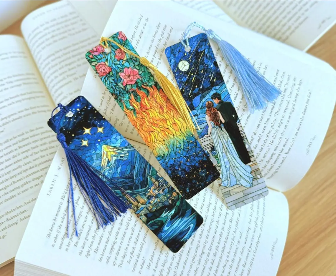 Fantasy Velaris Acrylic Bookmark, Acotar Bookmark, Fantasy Book Lovers Gift, Night Court Nature-Inspired Art, Book Lover Gifts, Book Stuff, Book Accessories, Bookish Gift Ideas