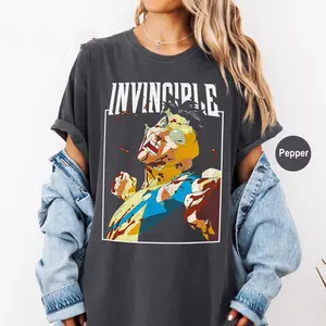 Limited Invinciible Mark Superhero T Shirt, Unisex Shirt, Graphic Tee, Superhero Costume, Comic Book Fan Gifts
