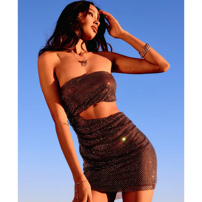 cut out bodycon dress - TikTok Shop