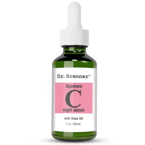 Vitamin C Serum ( Tetrahexyldecyl Ascorbate ) Night Oil Treatment With (olive) Squalane and Pure Rose Oil Skincare Acne Brightening Flower