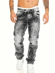 Vintage Wash Denim Jean