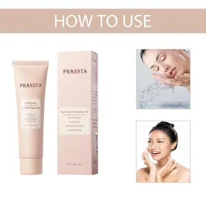 PHANSTA Exfoliating Gel - Soothing & Regulating Skin Oil Secretion - Gentle Formula for Radiant Skin