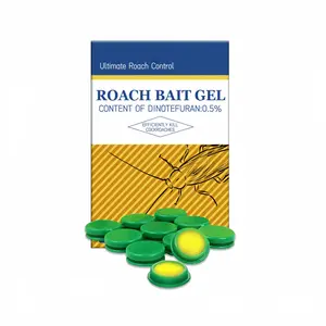 Cockroach Bait Gel Roach Killer Indoor Pest Control for Home Kitchen Living Room Bedroom Fast Acting Roach Exterminator Household Insect Trap