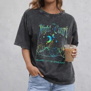 Velaris The Night Court Acotar Comfort Colors Shirt, The Night Court Shirt, SJM Merch Shirt, Acotar Velaris TShirt, Court of Dreams, Book Lover Gift