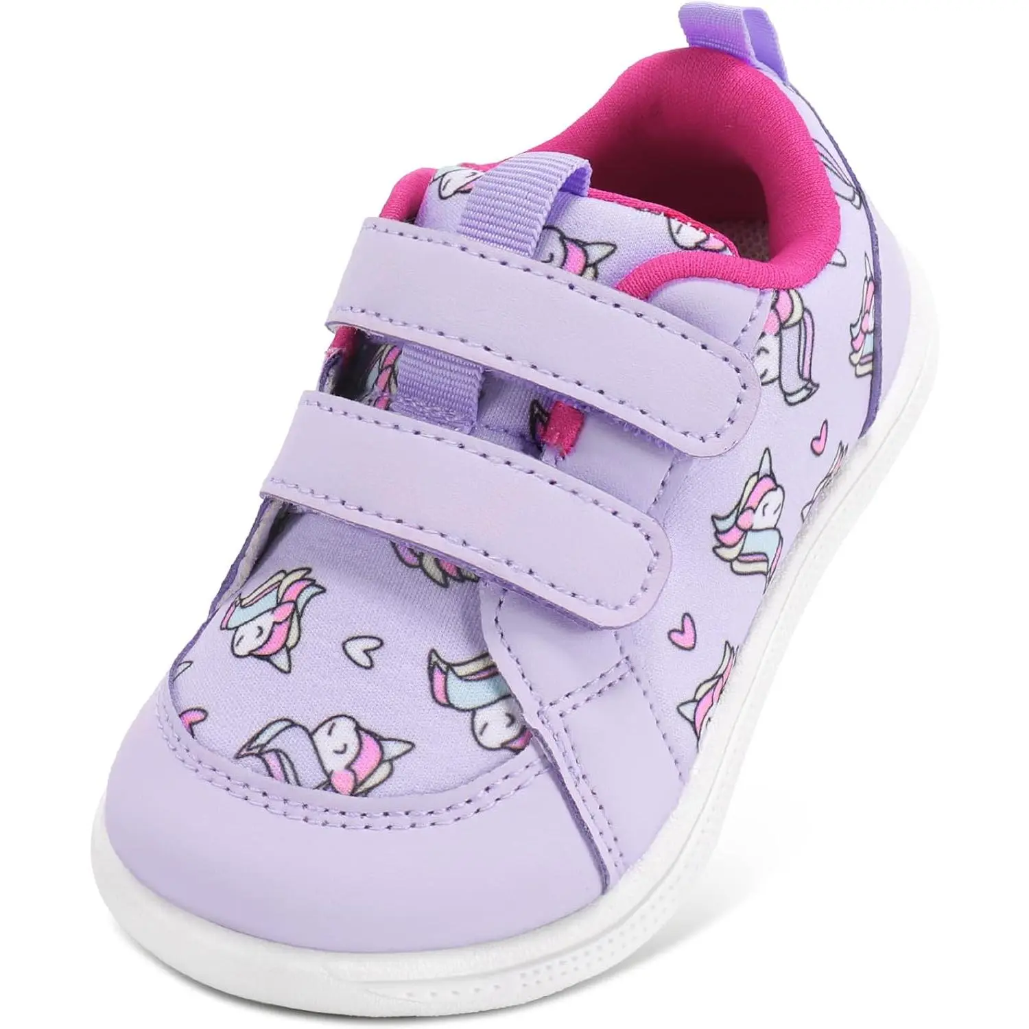 P-SOK05   Wide Toe Box Toddler Shoes Boys Girls Barefoot Shoes Lightweight Kid Tennis Sneakers Non-Slip Zero Drop First Walking Running Shoe for School Outdoor Indoor Sports
