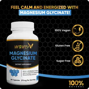 Magnesium Glycinate - Natural Supplement for Muscle Support and Energy nutraceuticals  supplements vitamin  quiz