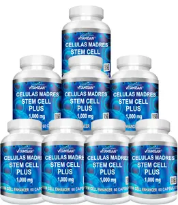 VITAMISAN Celulas Madres Stem Cell Blue Algae AFA Capsules, 60 Count (Pack of 8)