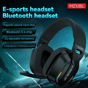 MZYJBL wireless Gaming Headset,Elevate Your Gaming Experience with Top - Notch Features, Wireless 5.4 Tech for Lag - Free Gaming Fun,The Ultimate Wireless Gaming Headset with Cutting-Edge Features,Wireless connectivity, zero latency in gaming