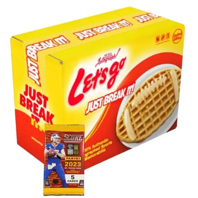 2023 Score Football Cards and (1) Let's Go JBI (PYT)