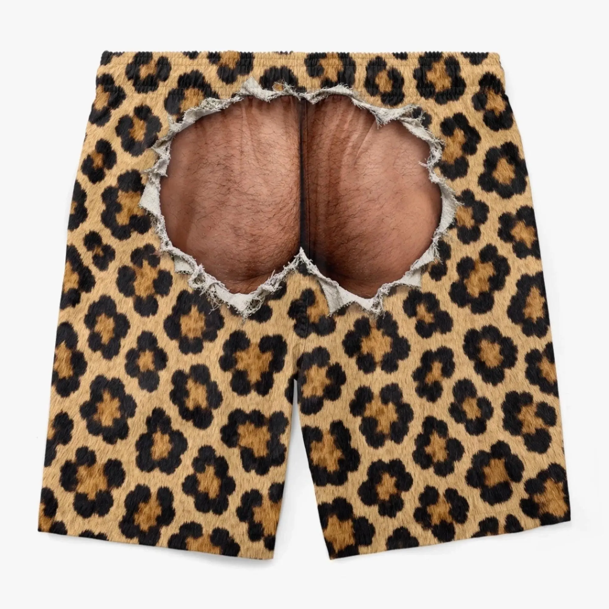 Funny Men’s Swim Trunks, Fake Underwear Beach Shorts, Custom Wide Load Birthday Gag Gift For Him, Crack Me Up Beach Life