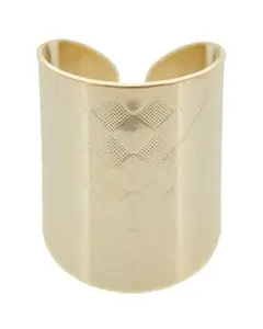 Gold Checkered Ring
