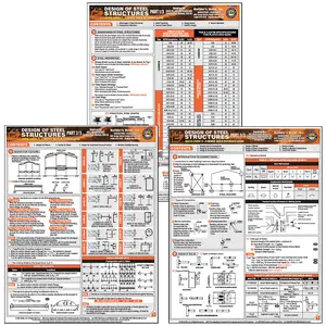 Design of Steel Structures Quick-Cards Parts 1, 2 & 3 COMBO