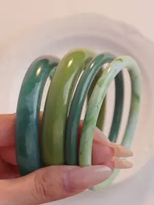 4pcs Elegant Vintage Style Bangle Bracelet Set, Simple Design, Suitable For Casual Wear, Women's Fashion Jewelry, Acrylic, No Electroplating, No Inlay, Suitable For Daily And Party Occasions In All Seasons