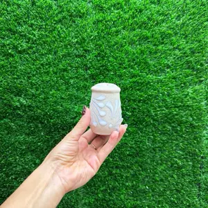 Salero Relieve Largo (Cielito Lindo) color Blanco Sets.