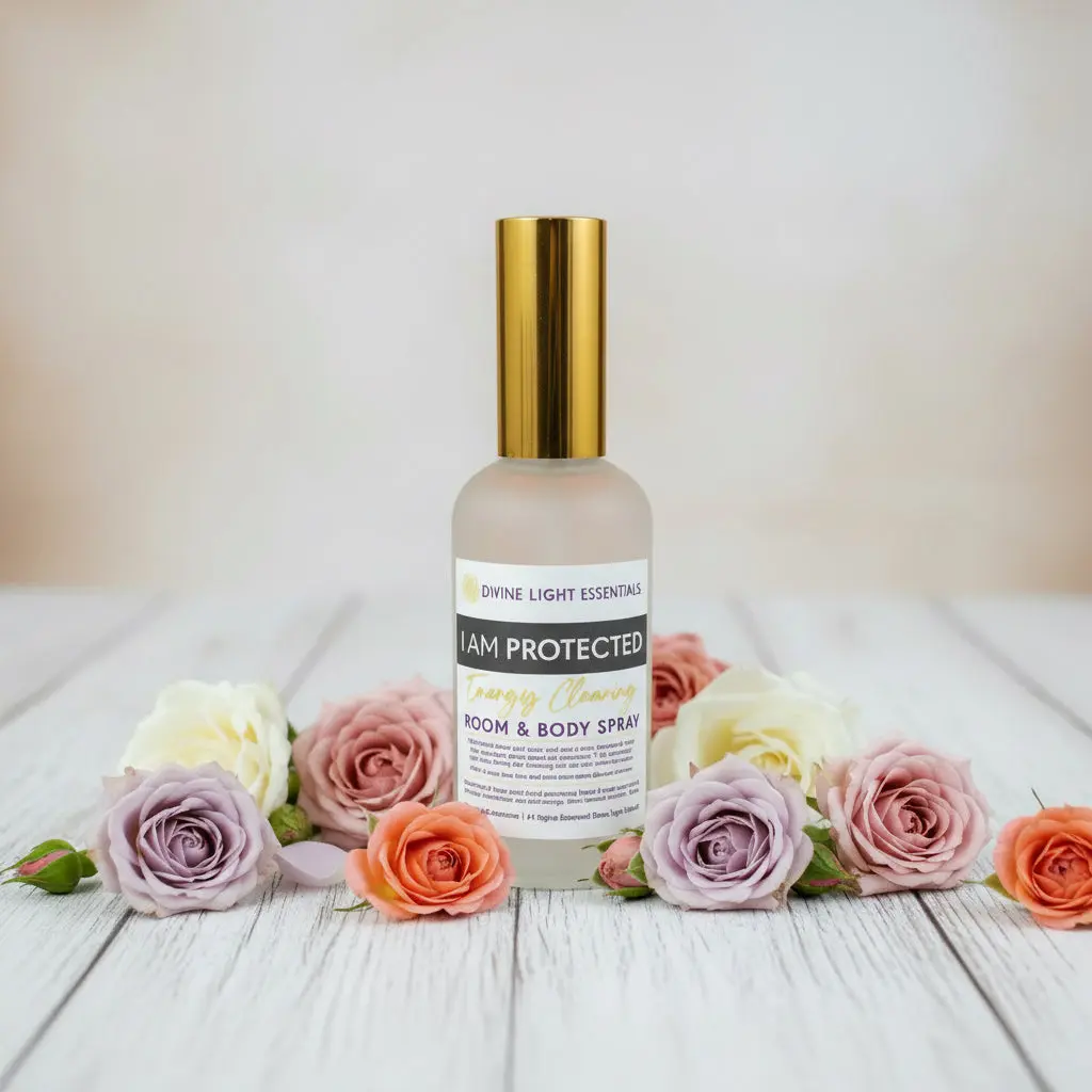 I Am Protected Spray - Body & Room Fine Mist - Auric Shielding - Clearing