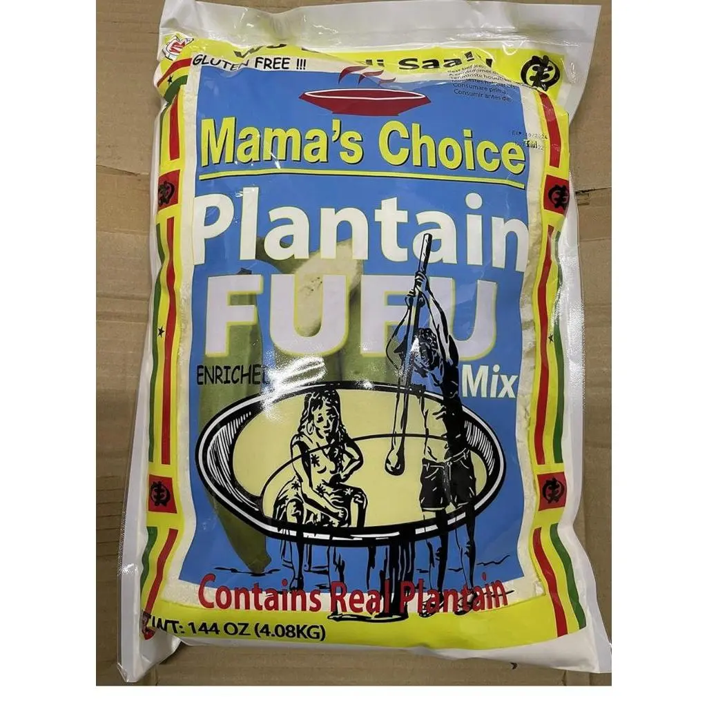 Mama's Choice Fufu Mix Plantain 10Lb