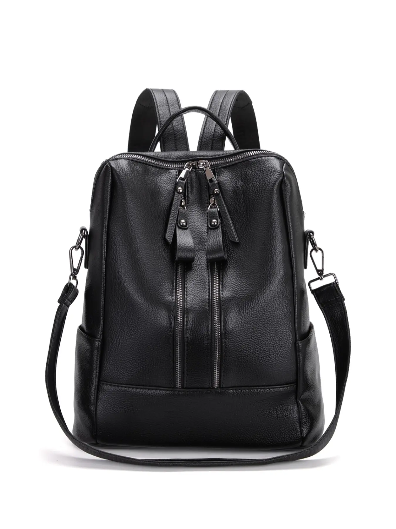 Women's New Trendy Shoulder Bag, High-End Design Large Capacity Travel Backpack, Fashion Commuter Bag, Versatile Soft Leather Casual Multi-Purpose Bag