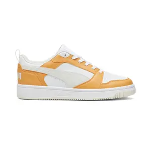PUMA Mens Rebound V6 Low Lace Up Sneakers Shoes Casual - Orange