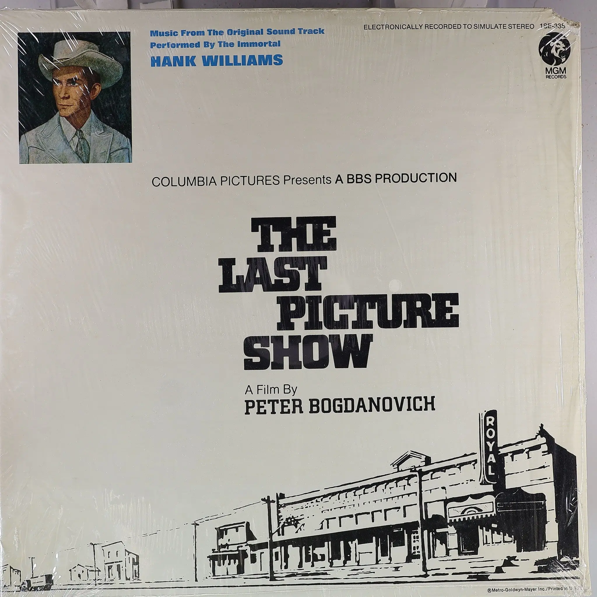 Hank Williams - The Last Picture Show (1971, MGM Records) Vinyl Record VG+/VG+