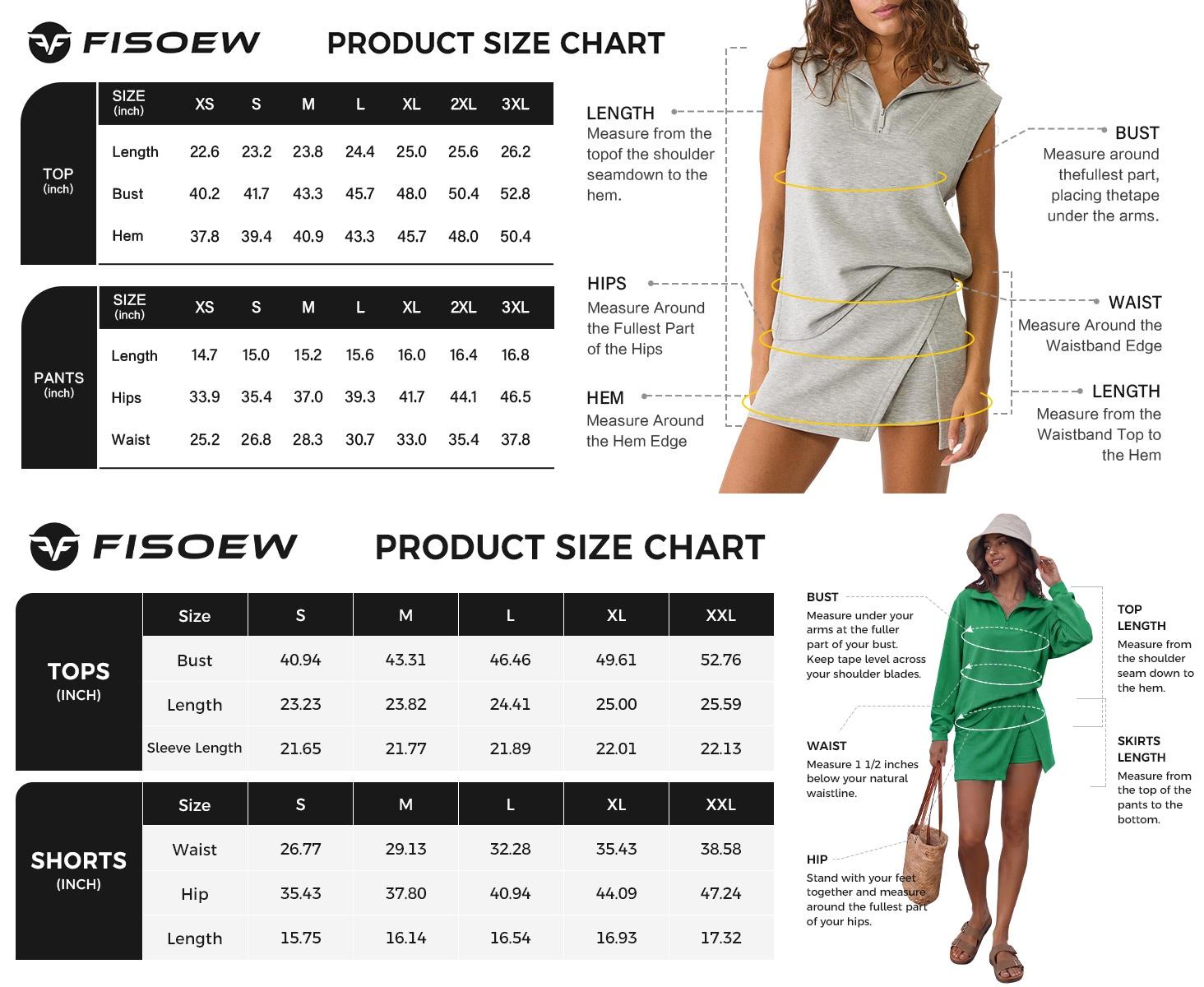 [HOT] Fisoew Womens 2 Piece Skirt Sets Sleeveless Half Zip Sweatshirt Athletic Skorts Long Sleeve Skirt Sets Tennis Outfits Casual Sweatsuits summeroutfits,vacationoutfits,beachoutfits