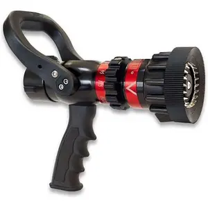 ACE Fire Defense Professional Grip Fire Hose Nozzle – Adjustable 1.5" Firehose Nozzle