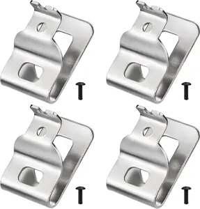 Belt Clips for , 4 count 304 Stainless Steel Drill Clips Tool Hooks with Screws for N268241 N086039 Compatible with 20V Power Tools for DCD980 DCD980L2 DCD985L2 DCD985