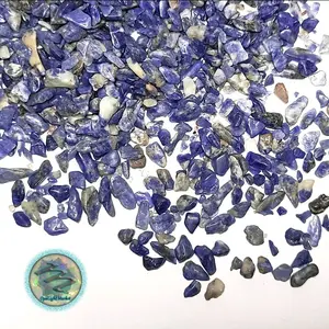 Sodalite Crystal Chips 5-10mm | Bulk Sodalite Chips, Polished Sodalite, Crushed Sodalite, Candles, Jewelry, Mosaics, Crystal Grids, Orgone