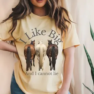 I Like Big Butts and I Cannot Lie Tshirt For Horse Lovers