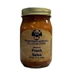 Pepper Belly Pete's Medium Peach Salsa