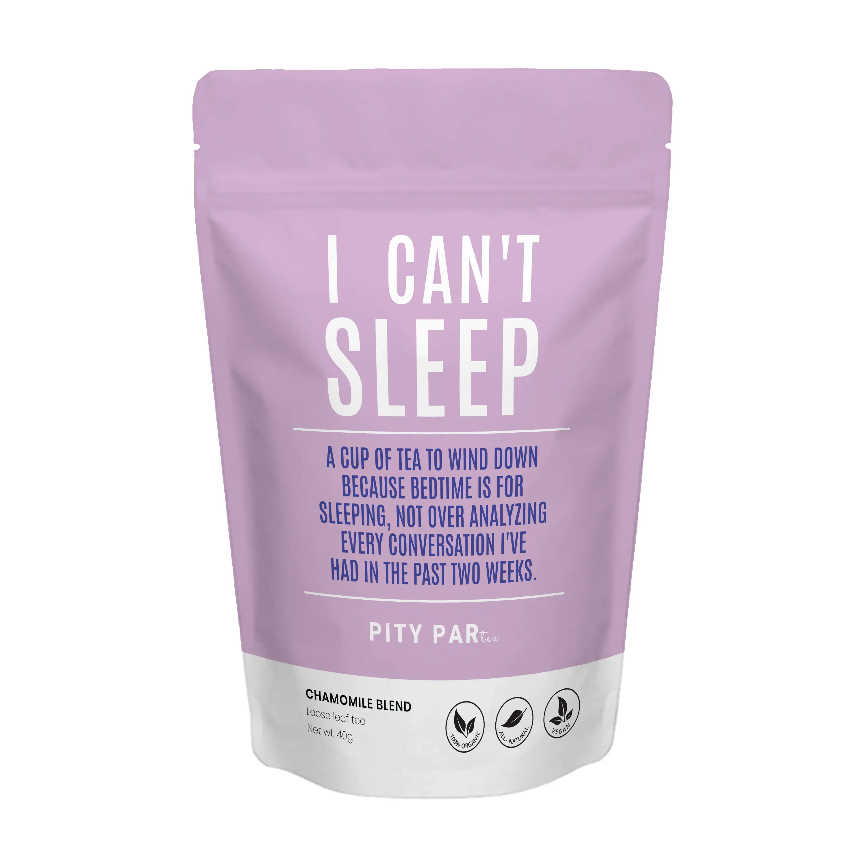 I CAN'T SLEEP - Chamomile Blend, Organic, Tea Leaves