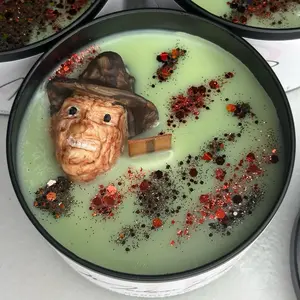 Man of Your Dreams - Horror Movie Candle - Scented Classic Pipe (Cherry, Cognac, Tob. Leaf, Vanilla) - Hand Poured 100% Soy Wax Jar