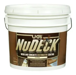 UGL 1903608 Flat Tintable Base Deep-Tone Base Elastomeric Wood & Concrete Restorative Coating