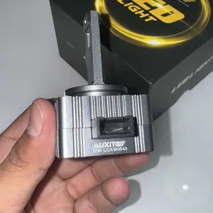 AUXITO D1S D1R D2S D2R D3S D3R Bulbs, 24000Lumens 120W 6000K White 500% Brightness, Xenon HID Replacement Lights, Plug and Play Fog Light Bulbs, Pack of 2