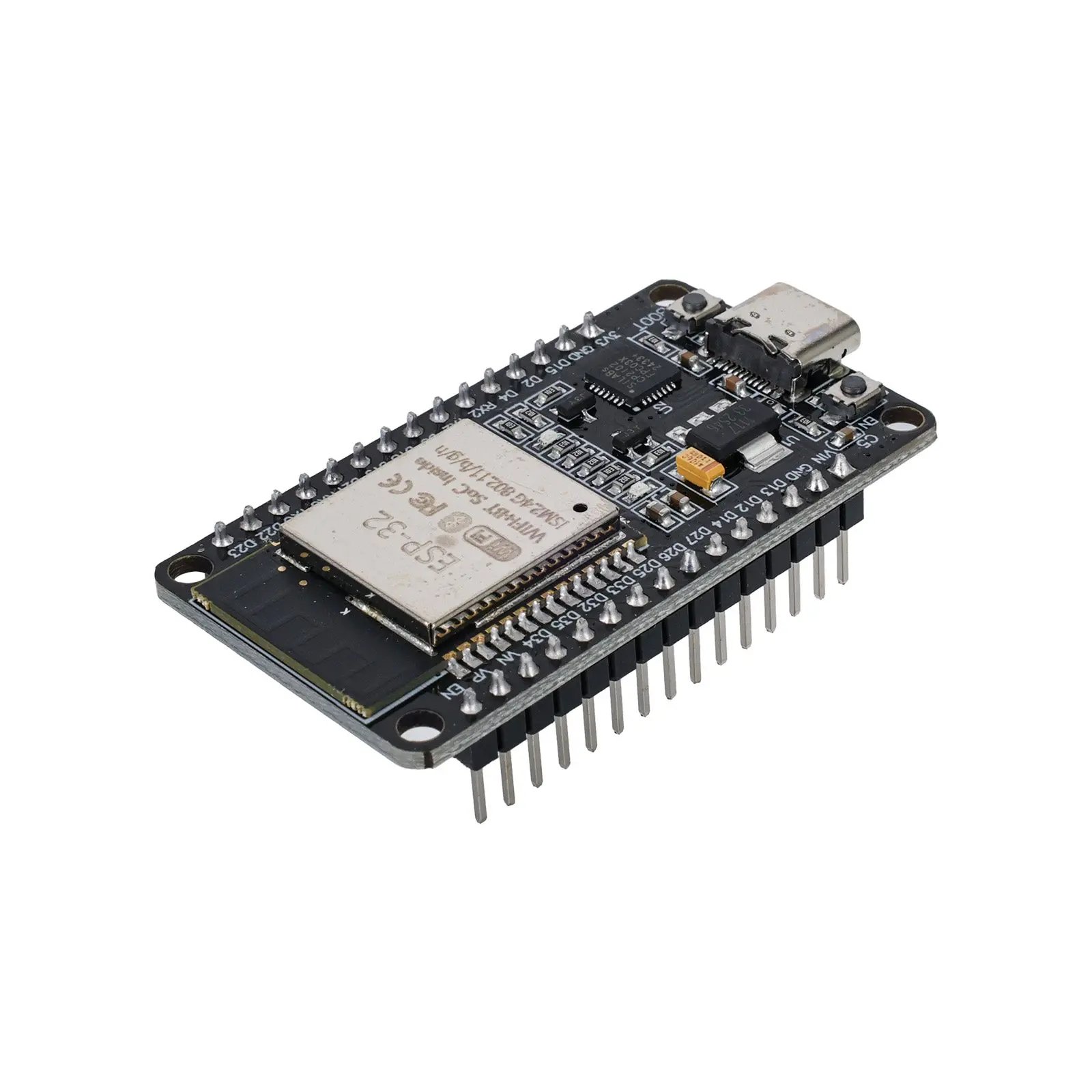 ESP-WROOM-32 (ESP-32S) ESP32 Dev Board CP2102 USB-C Pre-Soldered