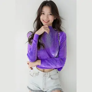"Kiss of Spring" Purple Python Bolero Jacket: A Bold and Stylish Statement Piece