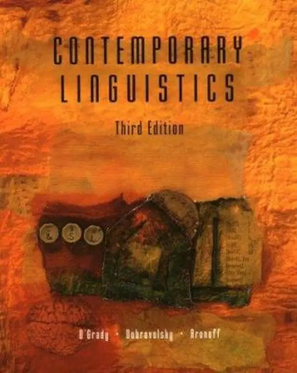 USED Book - Contemporary Linguistics: An Introduction by William O'grady (Paperback) - english