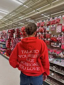 RED HEART HOODIE