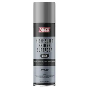 High-Building Primer Surfacer Grey 13oz Aerosol Spray Can - For Automotive and Industrial Use