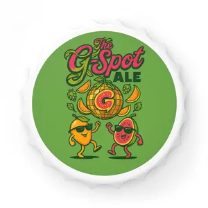 Fun Themed Bottle Opener with G-Spot Ale Design, Unique Gifts for Beer Lovers, Home Bar Decor, Party Favors, Kitchen Accessories