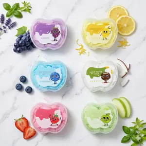 720pcs (6-Pack Rainbow Set)Portable Petal Soap Paper Sheets - On-the-Go Travel Hand Soap for Kids & Adults - Dissolvable Mini Flower Soap with Case for Travel, Camping, Hiking, and School