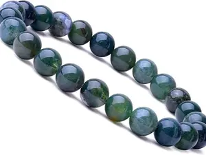 Natural 8mm Gorgeous Semi-Precious Gemstones Healing Crystal Stretch Beaded Bracelet Unisex