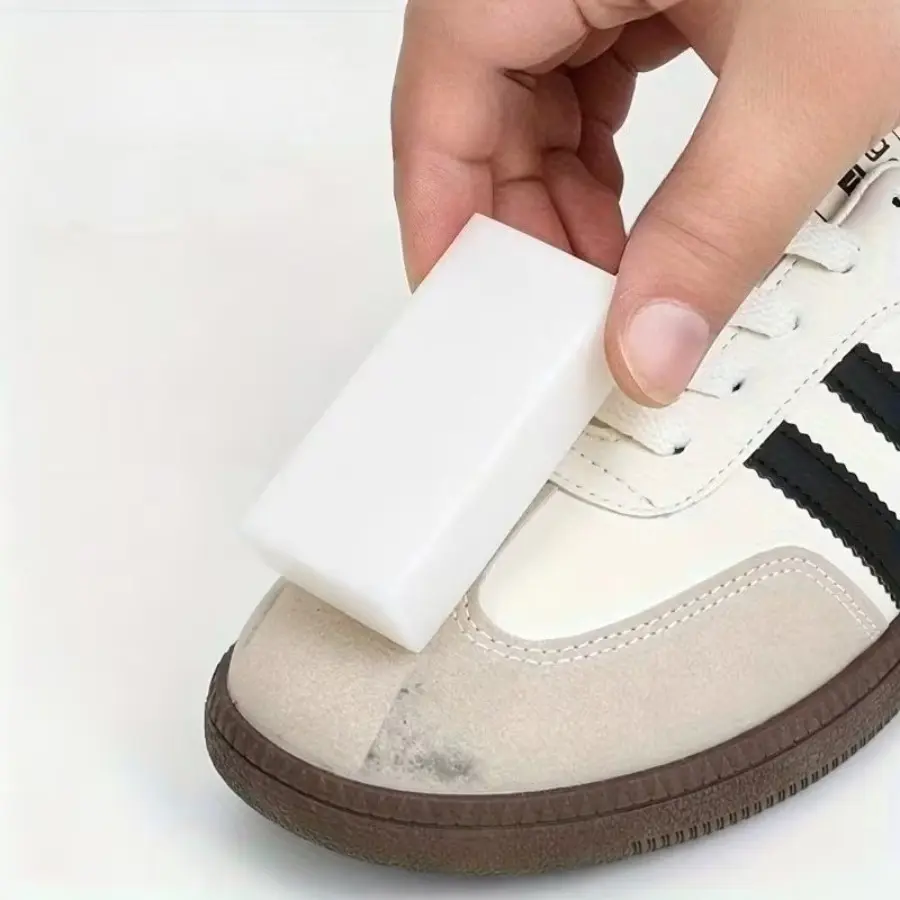 1/2 Pack of Premium PVC Shoe Cleaning Eraser - Suitable for Sports Shoes and Suede Shoes - Perfect for Caring for And Maintaining White Shoes and Snow Boots, No Battery Required