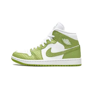 AIR JORDAN 1 MID SE WMNS "Green Python" DV2959 113
