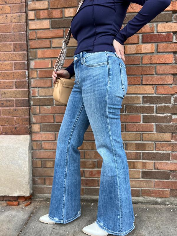 Vervet (Lovervet) Mid Rise Easy Flare