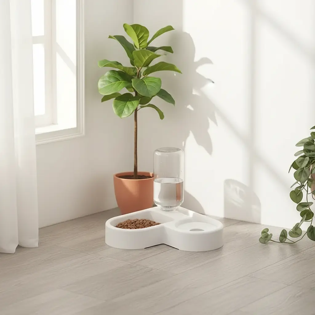 Automatic Pet Water & Food Feeder
