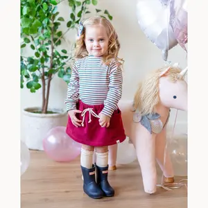 Sugarplum Stripe Turtleneck