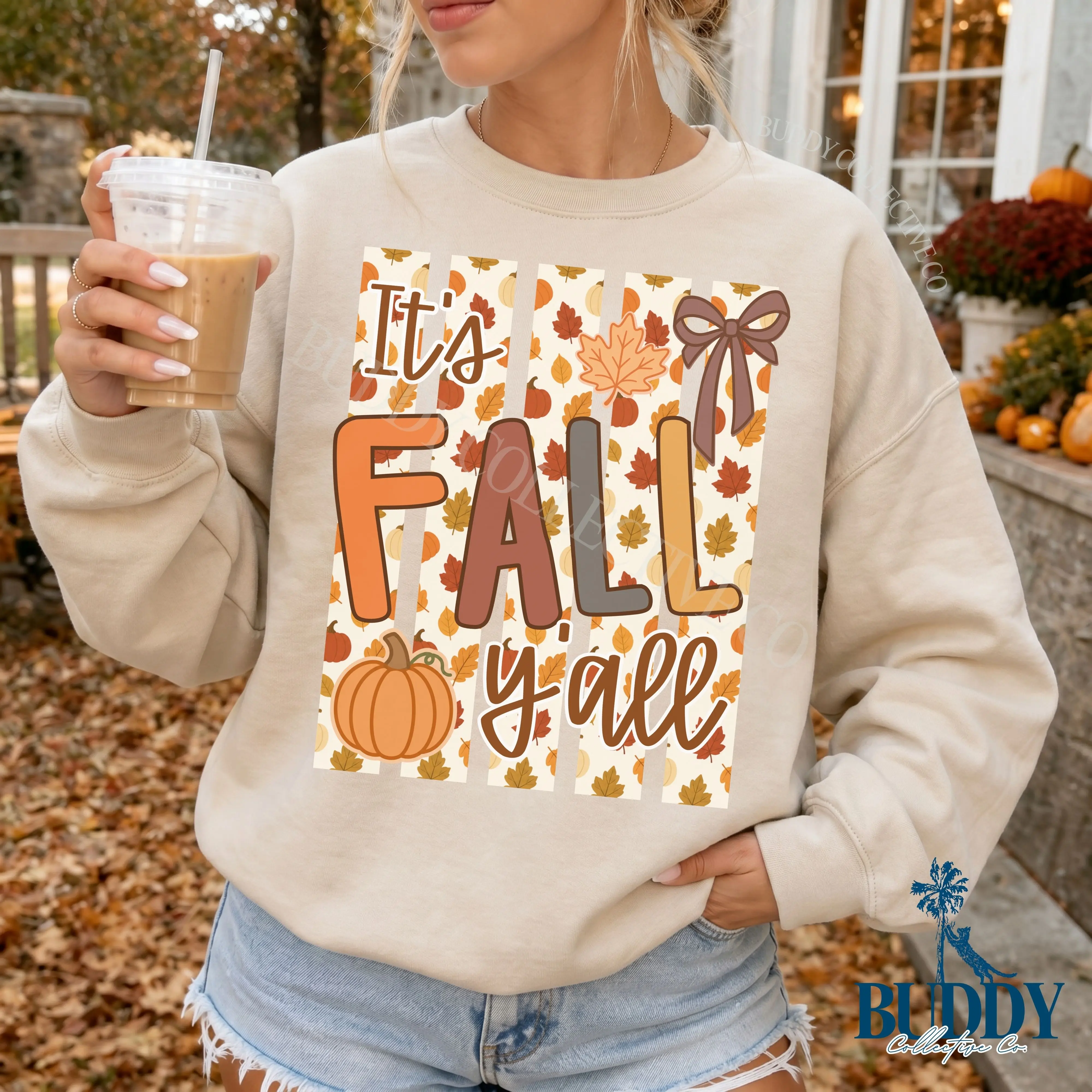 It's Fall Y'all Sweatshirt, Sweater for Autumn