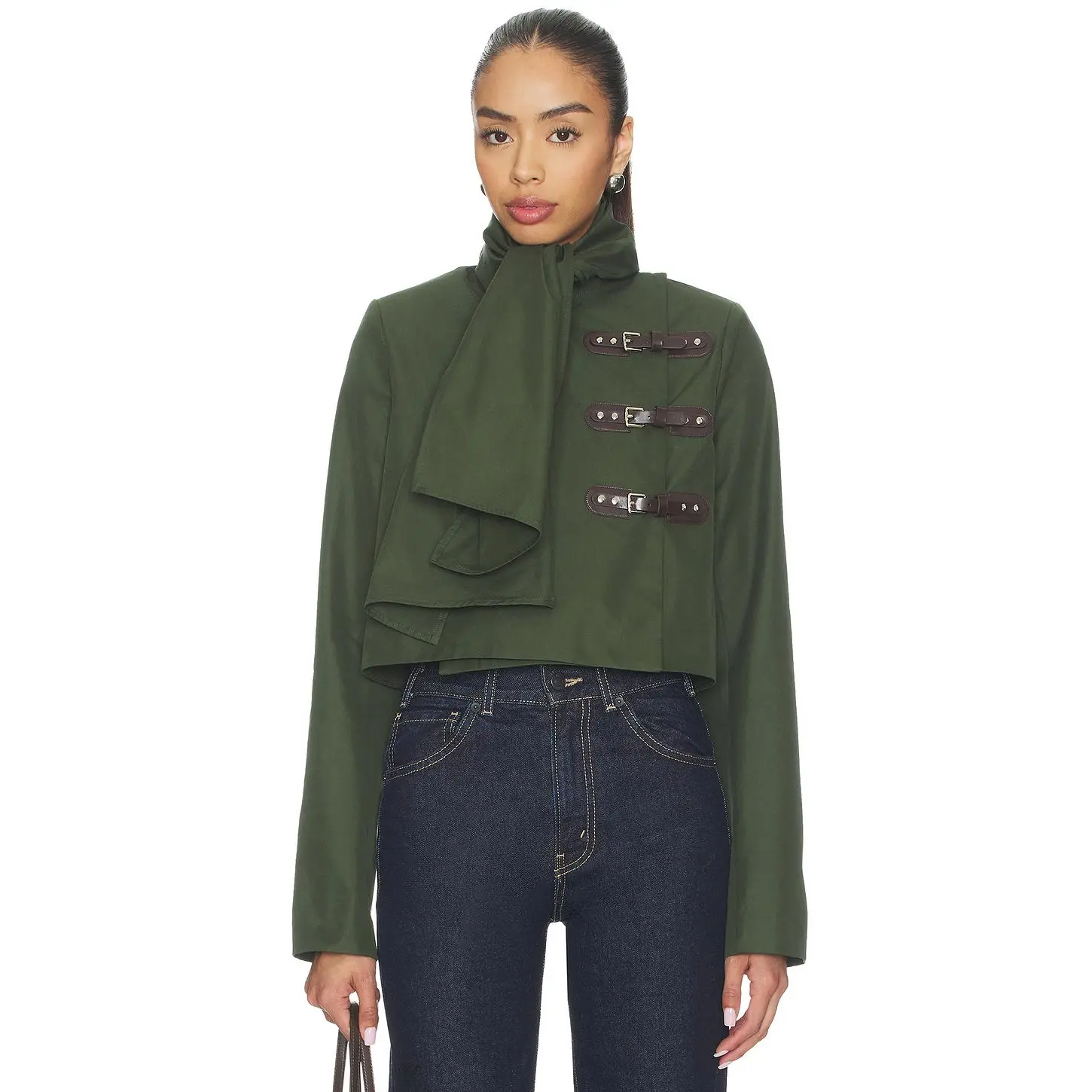Lovers and Friends Florence Jacket in Forest Green